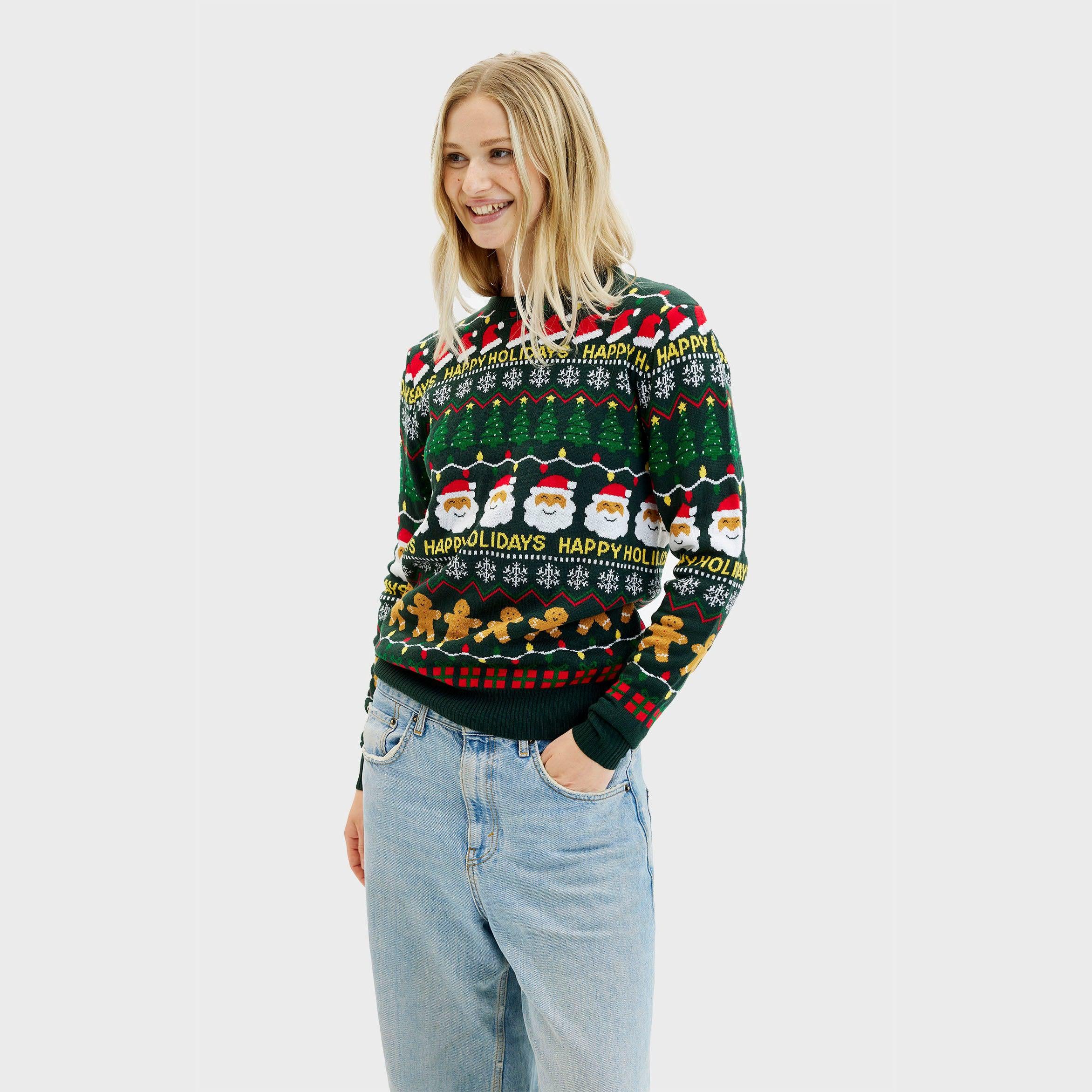 Christmas Sweater With A Vibe - Donna
